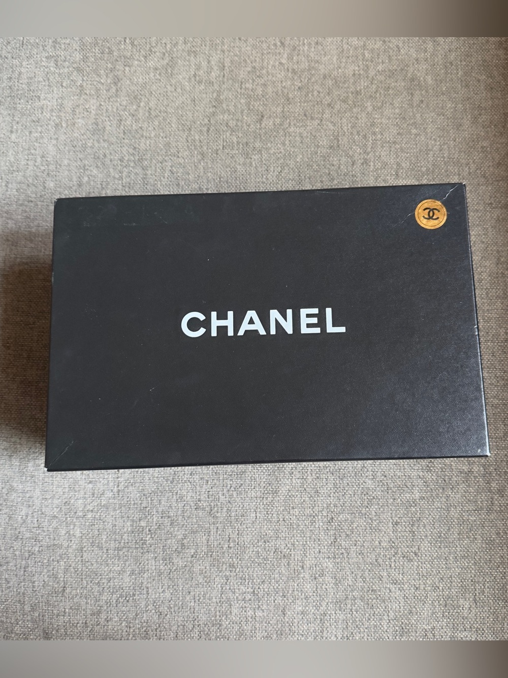 Vintage Chanel black logo heels - Picture 8 of 8